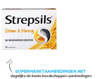 Strepsils Citroen & Honing aanbieding