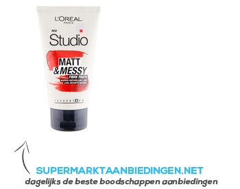 Studio Line Matt & Messy fibre paste aanbieding