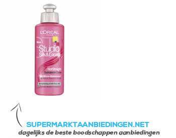 Studio Line Silk & gloss hot straight crème aanbieding