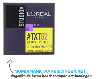 Studio Line TXT2 Deconstruction putty aanbieding