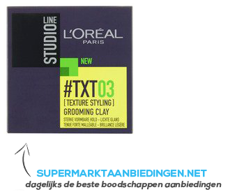 Studio Line TXT3 Grooming clay aanbieding