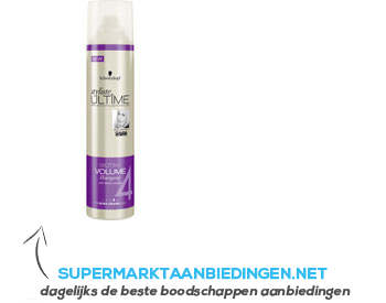 Styliste Ultime Volume hairspray aanbieding