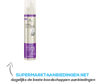 Styliste Ultime Volume mousse aanbieding