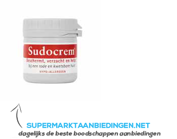 Sudocrem Antiseptic healing cream aanbieding