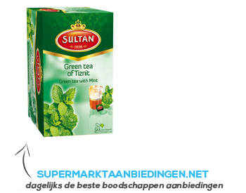 Sultan Green tea of Tiznit