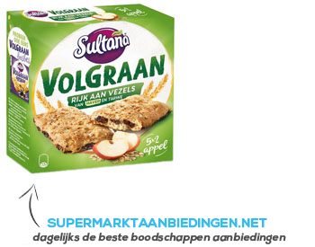 Sultana Volgraan rijk aan vezels appel aanbieding