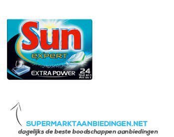 Sun Vaatwastabletten extra power aanbieding