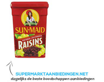 Sunmaid Rozijnen aanbieding