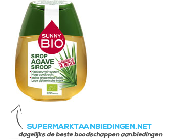 Sunny Bio Agavesiroop biologisch aanbieding