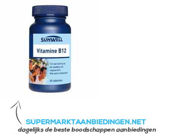 Sunwell Vitamine B12 aanbieding
