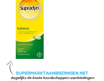 Supradyn Balance aanbieding