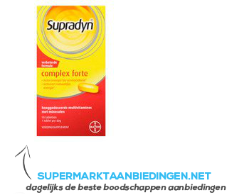 Supradyn Complex forte aanbieding