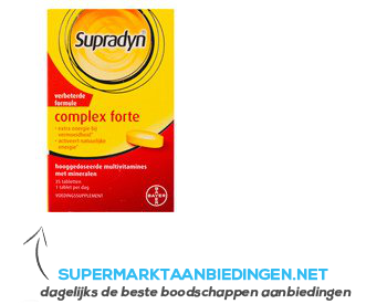 Supradyn Complex forte tabletten aanbieding