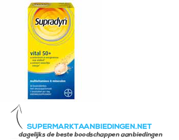 Supradyn Vital 50 bruistabletten aanbieding