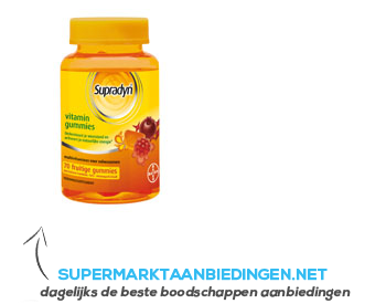 Supradyn Vitamin gummies aanbieding