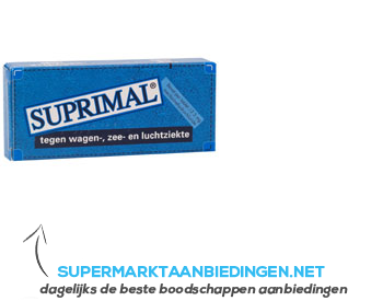 Suprimal Tabletten 12,5 mg aanbieding