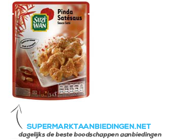 Suzi Wan Pinda satésaus aanbieding