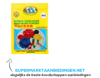 Swallow Globe Brand Agar powder aanbieding