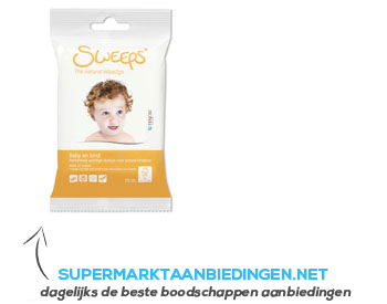 Sweeps Baby en kind vochtige doekjes aanbieding