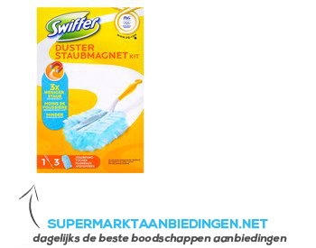 Swiffer Duster afstoffer-kit aanbieding