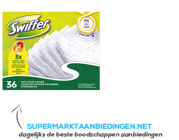 Swiffer Stofdoekjes aanbieding