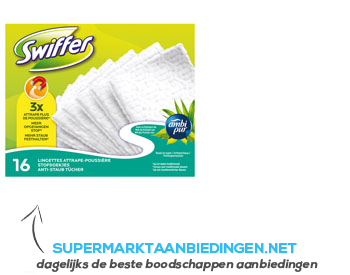 Swiffer Stofdoekjes ambipur aanbieding