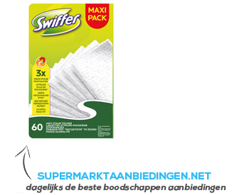 Swiffer Stofdoekjes voordeel aanbieding