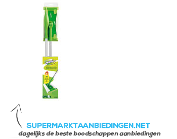 Swiffer Vloeren starterkit out of box aanbieding