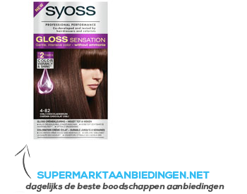 Syoss 4-82 Gloss sensation aanbieding