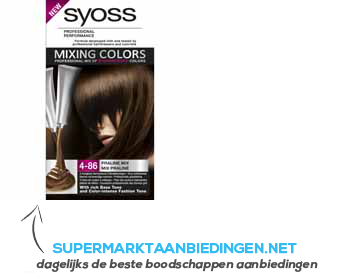 Syoss 4-86 Praline Mix aanbieding