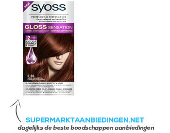 Syoss 5-86 Gloss sensation aanbieding