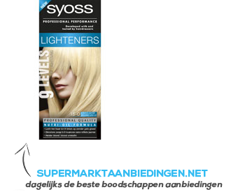 Syoss Color 13-0 aanbieding