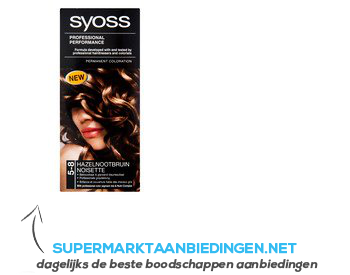 Syoss Color 5-8 hazelnootbruin aanbieding