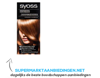 Syoss Color cream 6-8 donkerblond aanbieding