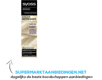 Syoss Color refresher cool blonde aanbieding