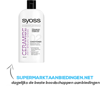 Syoss Conditioner ceramide aanbieding