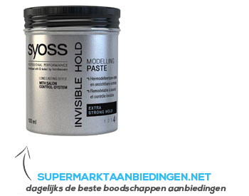Syoss Invisible hold paste aanbieding
