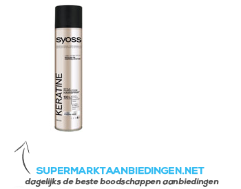 Syoss Keratin spray aanbieding