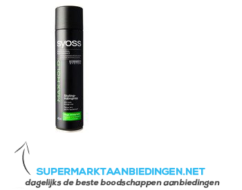 Syoss Max hold styling hairspray aanbieding