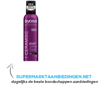 Syoss Mousse ceramide aanbieding