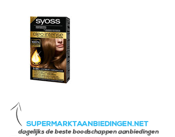 Syoss Oleo haarkleuring 5-86 licht bruin aanbieding