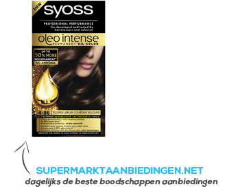 Syoss Oleo intense 4-86 chocolate brown aanbieding