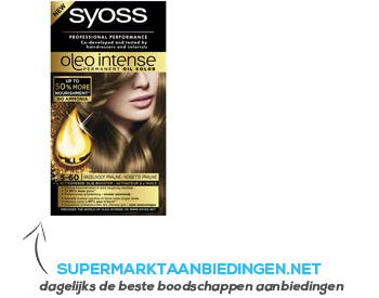 Oleo intense 5-60 caramel aanbieding | Supermarkt Aanbiedingen