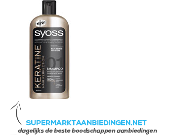 Syoss Shampoo keratine aanbieding