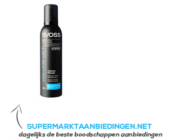 Syoss Volume mousse aanbieding