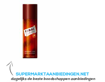 Tabac Deospray aanbieding