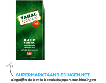 Tabac Hair lotion oil aanbieding