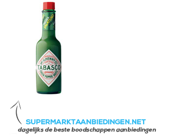 Tabasco Mild aanbieding