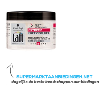 Taft Freezing gel extreme aanbieding