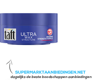 Taft Hair wax aanbieding